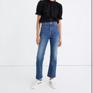 Madewell slim demi-boot jeans